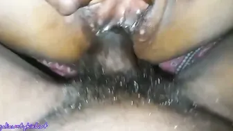Scratching Her Itch Deep As Aunty Moans Loud Begging For More Cock