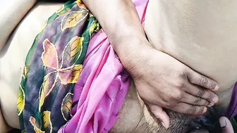 Village Stepaunty Bent Over In The Jungle Getting Drilled Hard