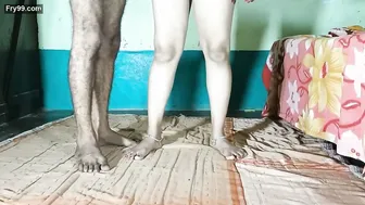 Village Aunty Riding Her Young Neighbors Thick Cock All Morning