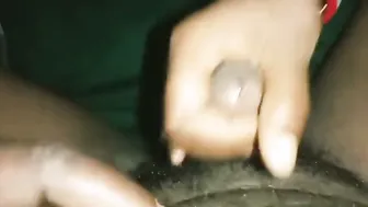 Village Aunty Stroking My Dick Until I Explode All Over Her Hand