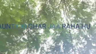 Catching My Slutty Aunty With Neighbor Leads To Threesome Fun