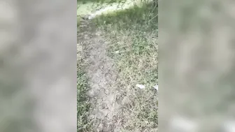 Outdoor Sex With My Stepaunty Hidden Behind Village Temple Wall