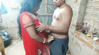 Stepnephew Stripping His Aunty Naked And Fucking Her Rough