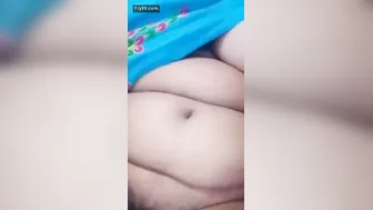 Curvy Aunty Getting Horny With Rolling Pin Teasing Herself
