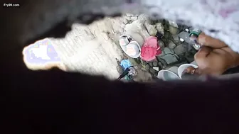 Catching Neighbor Aunty Naked In Shower Through Bathroom Window