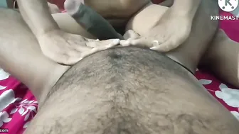 Andhra Aunty Blowing Her Husbands Friend Outdoors In Public