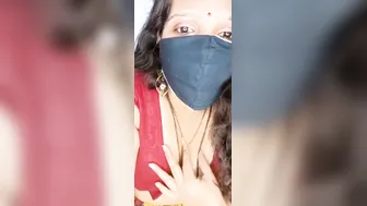 Naughty Indian Aunty Stripping Naked Talking Dirty For Me