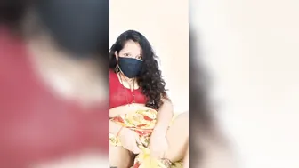 Naughty Indian Aunty Stripping Naked Talking Dirty For Me