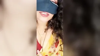 Naughty Indian Aunty Stripping Naked Talking Dirty For Me