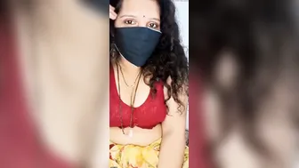 Naughty Indian Aunty Stripping Naked Talking Dirty For Me