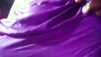 Big Breasted Aunty Having Her Soft Melons Squeezed And Played
