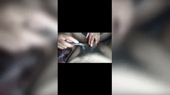 Bengali Aunty From Kolkata Getting Her Hair Cut And More Done