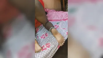 Village Housewife Stripped Out Of Her Red Saree For Hot Sex
