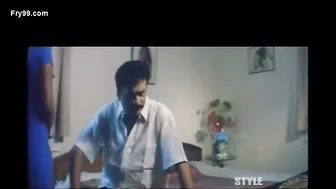 Blue Saree Aunty Stripping And Spreading For The Camera Tonight