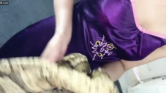 Slim Desi Aunty Getting Her Wet Pussy Pounded With Hindi Moans