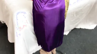 Slim Desi Aunty Getting Her Wet Pussy Pounded With Hindi Moans