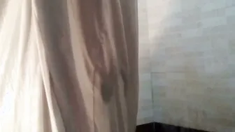 Catching My Curvy Aunt Bathing And Joining Her In The Shower