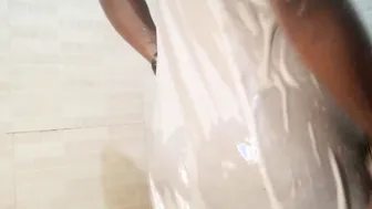 Catching My Curvy Aunt Bathing And Joining Her In The Shower