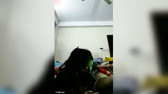 Married Couple Enjoying Oral Pleasures In Their Bedroom Tonight
