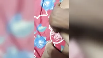 Married Aunty Getting Touched And Teased By Lover At Midnight