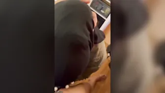 Teasing And Touching My Shy Hijab Wearing Aunt Until She Gives In
