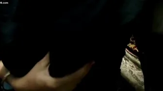 Hindi Aunty Teasing With Tight Bra Showing Hard Nipples Poking