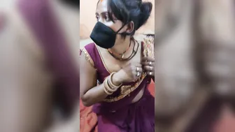 Married Bhabhi In Saree Getting Drilled By Secret Boyfriend