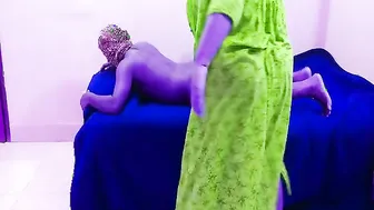 Horny Milf Aunty Riding Me Wild Tying My Hands To Her Bedframe