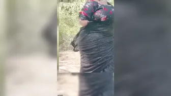 Curvy Married Aunty Showing Off Her Thick Body For The Camera