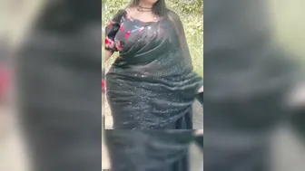 Curvy Married Aunty Showing Off Her Thick Body For The Camera