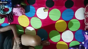 Rubbing Oil All Over Auntys Body Before Sliding Deep Inside Her