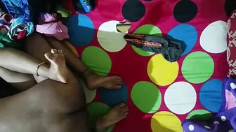 Rubbing Oil All Over Auntys Body Before Sliding Deep Inside Her