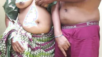 Indian Wifey Getting Ready For Hubby To Take Her In Bed Tonight