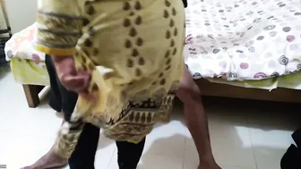 Busty Neighbor Aunty Bent Over Kitchen Counter Getting Fucked Hard