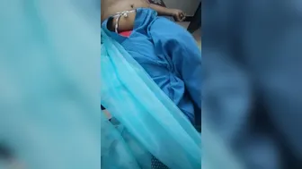 Desi Aunty Teasing Servant While Hubby Away In Transparent Saree