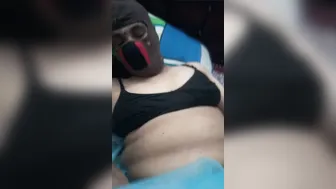 Desi Aunty Teasing Servant While Hubby Away In Transparent Saree