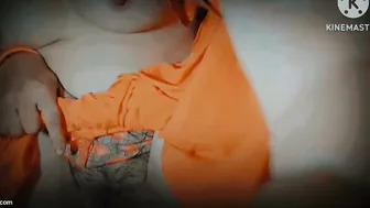 Home Alone And Horny She Masturbates All Night In Her Bedroom