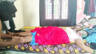 Sneaking Into Aunties Room For A Quick Fuck While Shes Alone