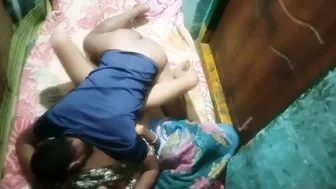 Indian Aunty Getting Hardcore Pounded By Young Desi Guy At Home