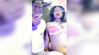 Married Aunty Smoking And Drinking Before Riding Me All Night