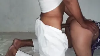 Horny Desi Aunty Taking It Hard Against The Wall From Brother