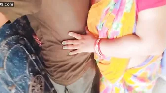 Desi Married Woman Getting Wild In The Back Room After Dark