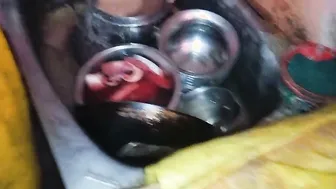 Sneaking Into Neighbor Aunty Kitchen For Quick Hard Ass Fuck