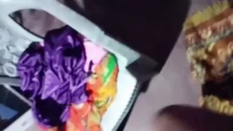 Big Boobed Indian Aunty Getting Intimate With Younger Guy