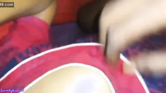 Curvy Aunty Getting Wild Fun In The Back Room Making Her Moan