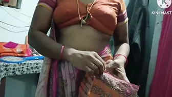 Village Aunty Teasing And Stripping In Her Bedroom For Camera