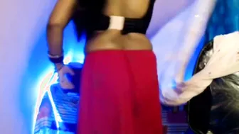 Mature Aunty Stripping Naked And Dancing Showing Her Big Boobs