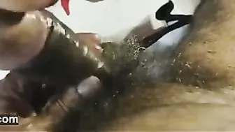 Indian Girl Deepthroating Older Man Getting Mouthful At House