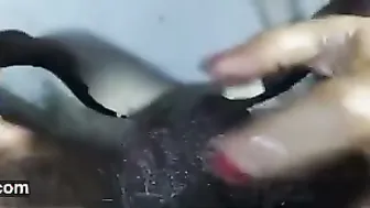 Indian Girl Deepthroating Older Man Getting Mouthful At House