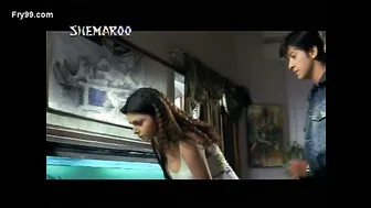 South Indian Milf Showing Off Her Massive Cleavage For Camera